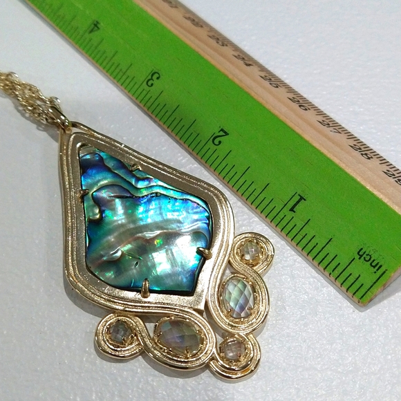 Kendra Scott Teresa Abalone Necklace - Picture 5 of 5